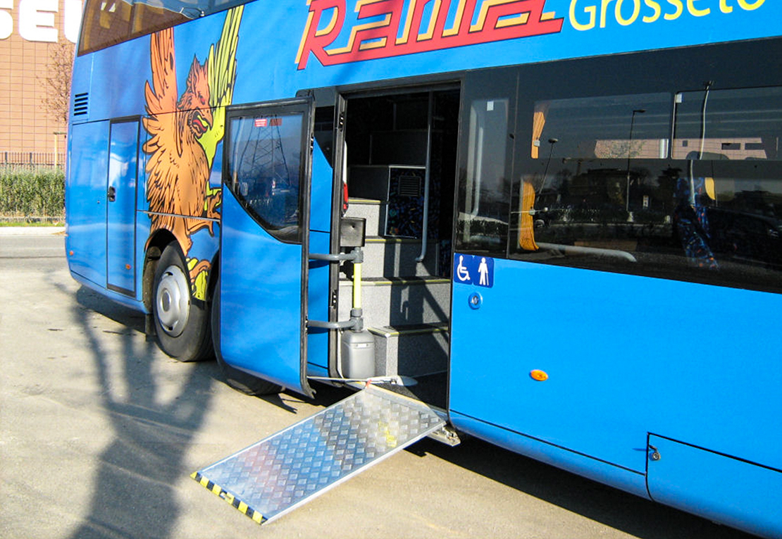 MWR-V手動抽拉式輪椅上車導板